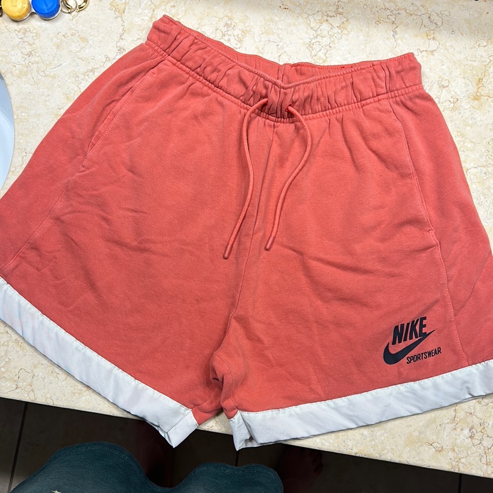 Nike high waisted cotton shorts
